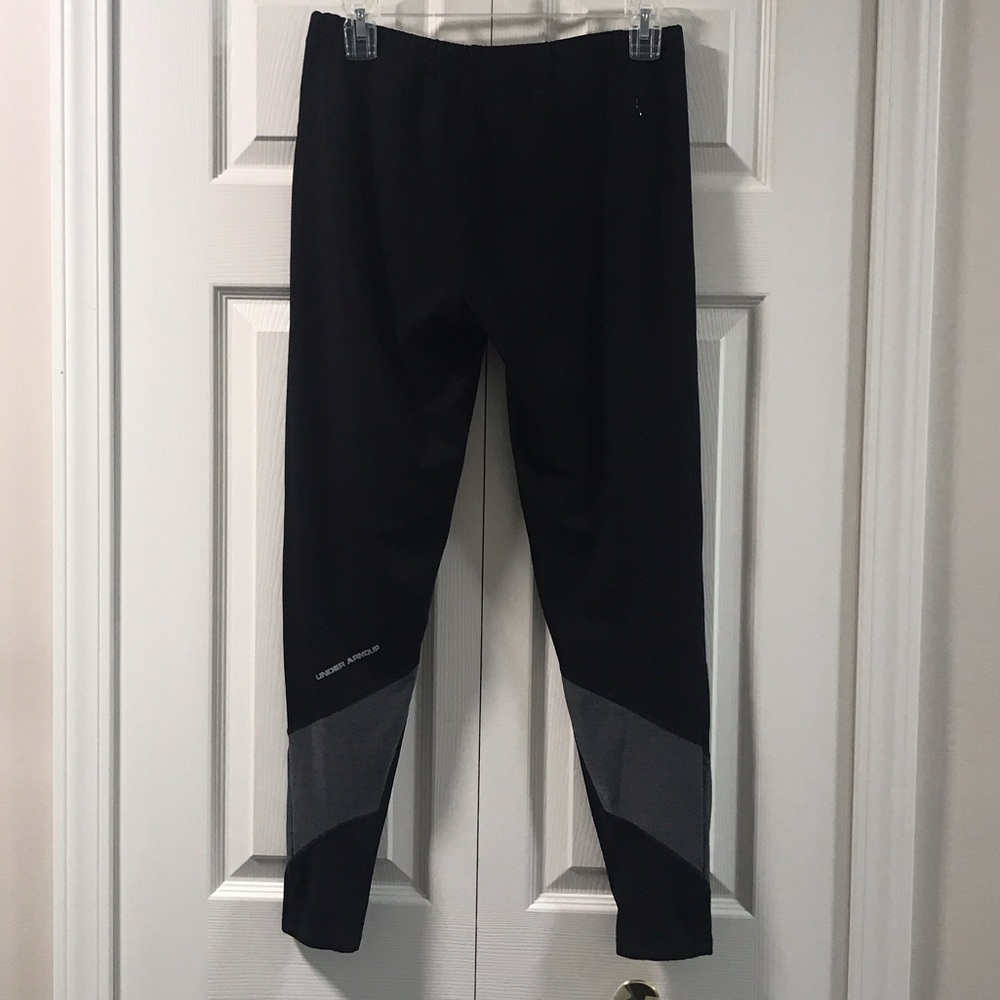 Under Armour Black and Gray Performance Leggings